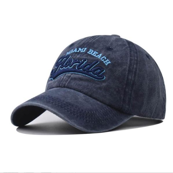 

ball caps florida soft casquette cap vintage adjustable baseball summer winter four seasons, Blue;gray