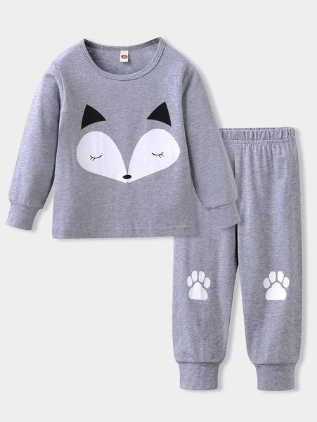 

toddler boys cartoon graphic pj set she, Blue;red