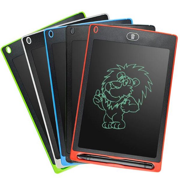 4.4 6.5 Tavoletta LCD da 8,5 pollici Tavoletta per scrittura a mano Tavolo da disegno Grafica Promemoria senza carta Blocco note con penna aggiornata per adulti Regalo per bambini Novità