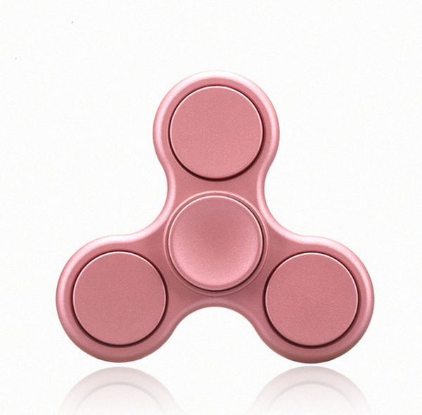 Großhandel Vision Spinning Top Spielzeug Aluminiumlegierung Fidget SpinnerTop Smooth Mute Bearing Metalldraht Ziehprozess Stressabbau Handspinner für Erwachsene Kinder