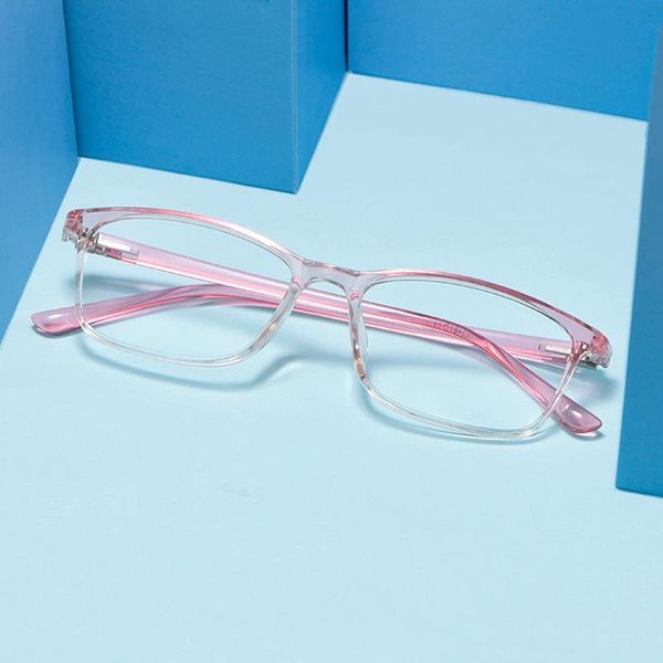 Moda Os óculos de sol Fluxo de óculos femininos quadro de plástico óptico Super flexível Prescrição Prescrição Mulher Eyewear feminino óculos de óculos de óculos de óculos de óculos