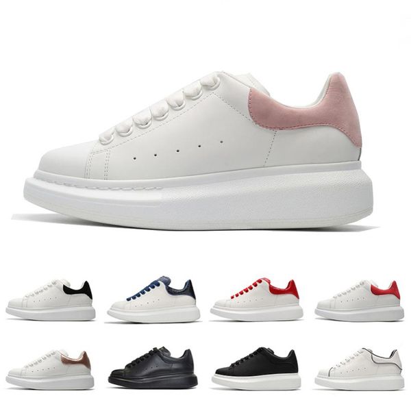 

luxury fashion platform women men casual shoes rose gold low cut leather flat suede plat-forme men womens sports sneakers