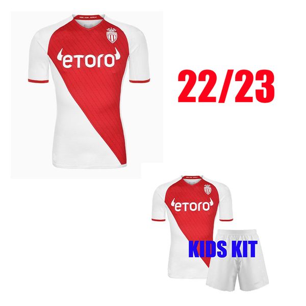 

2022 2023 as monaco soccer jerseys 22 23 home fabregas ben yedder pellegri chadli henry gelson. m glik keita balde jovetic golovin flocage j, Black;yellow