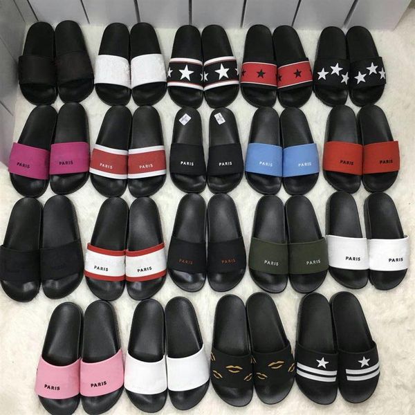 

t105a latest men and women sandals slippers heels fashion casual flip flop209p, Black