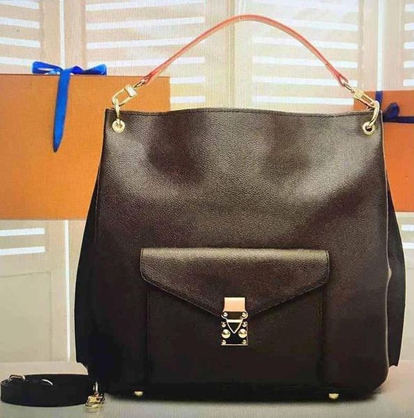Borsa Designers Metis Handbags Classic Luxurys Borsa grande per shopping a spalla da donna in vera pelle