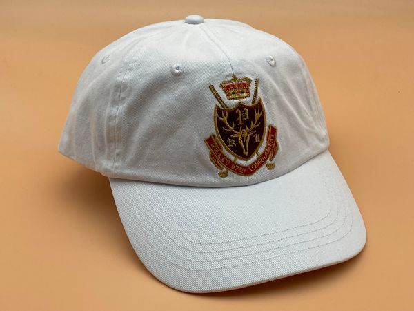 

white canvas polo baseball cap classic embroidered adjustable outdoor cotton unisex, Blue;gray