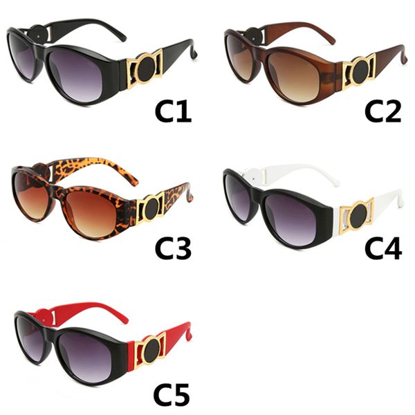 

oval frame vintage sunglasses for men women designer sun glasses uv protection retro shades eyewear, White;black