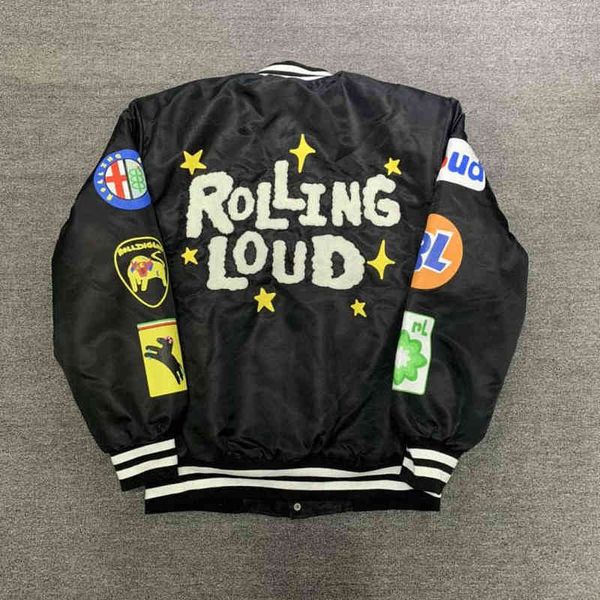 

embroidery printing 22ss cotton jackets men women fashion autumn winter, Black;brown