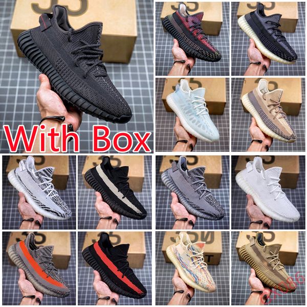 

with box 350'v2''yeezies''boost''yezzies''35 beluga 2.0 tactical coats running shoes zebra yzie, Black