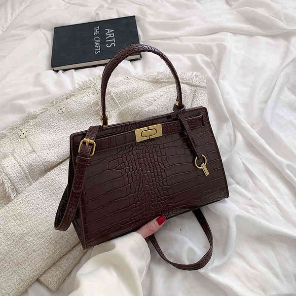 

handbags texture female 2022 new versatile messenger bag bride french min