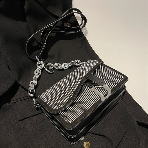 

fashion show rhinestone female one portable chain net red same messenger 45% off sell online