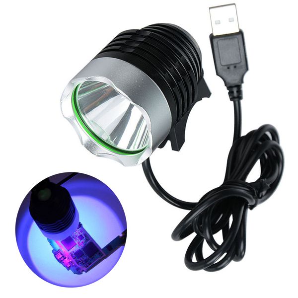 Освещение аксессуаров USB UV Sterilizer Ультрафиолетовый светло -зеленый масляный клей.