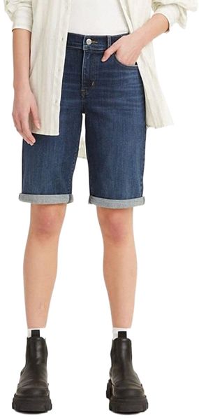 

women's bermuda short o6n0#, White;black