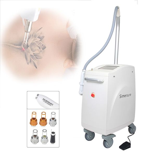 

2022 picosecond laser beauty system carbon peel laser machine tattoo remove fungos, Black