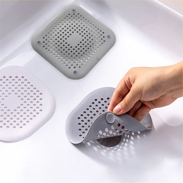 Haarfilter Waschbecken Antiblocking Sieb Badewanne Dusche Bodenablaufstopfen Silikon Küche Deont Plug Badezimmerzubehör 220727
