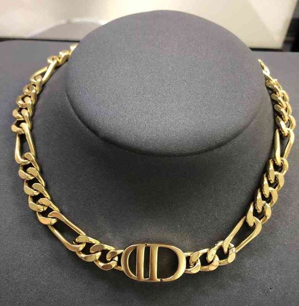 

factory retail and wholesale new d family cd letter necklace in 2022 dijia red high version bracelet01, Golden;silver