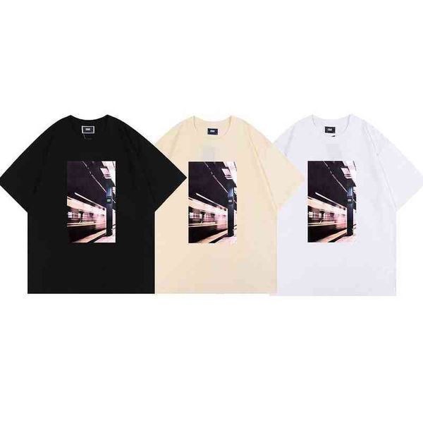 

brand designer t-shirt men's women's summer short sleeve fashion loose luxury printing couple trend letter t-shirt round neck stre, White;black
