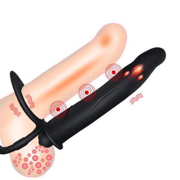 Vibrador de bala vibratória para feminina cinta no pênis plug plug man bloqueio vibradores