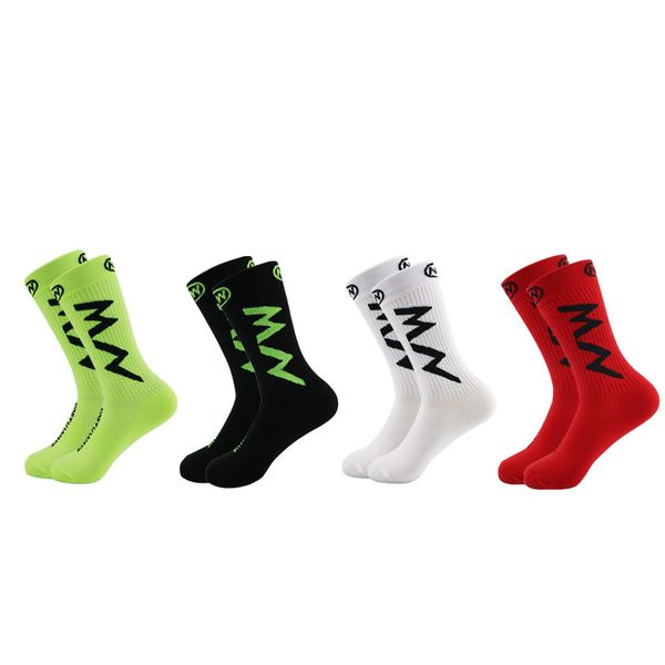 

summer coolmax cycling socks breathable basketball running football socks women cycling socks, Black