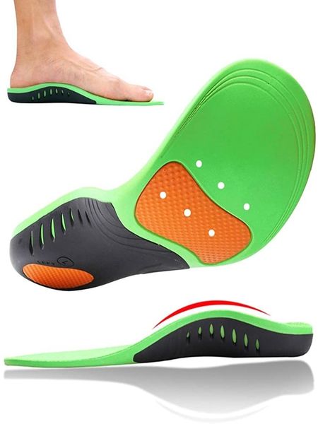 High Arch Support Insoles Orthopedic Shoes Sole For Feet Arch Pad Relieve Plantar Fasciitis Pain Flat Foot Sports Shoes Insert 220721