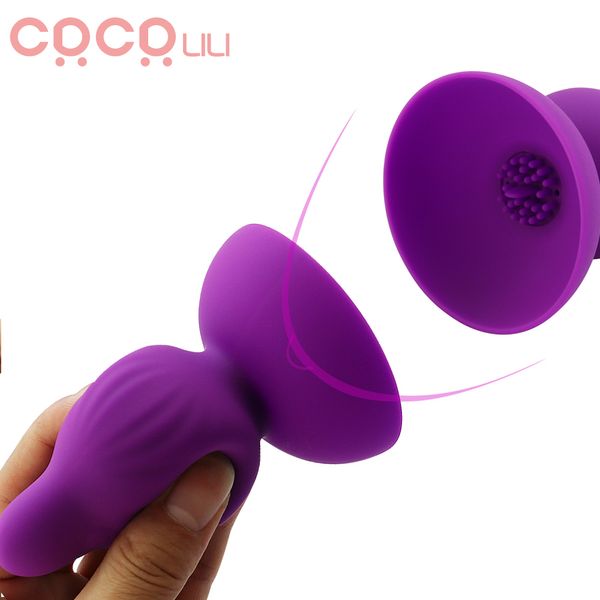 Mulher sexy forte sucção mamilo sucção buceta bomba mama ampliar brinquedo vibrador para mulheres poderosas língua oral sucção