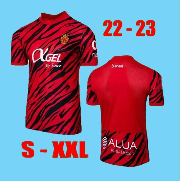 

22 23 rcd mallorca soccer jersey home abdon baba 2022 2023 camiseta de futbol sanchez murillo lago jonior merveil cufre raillo valjent footb, Black;yellow