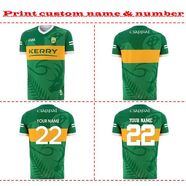 

2022/23 kerry gaa home jersey size: s-4xl-5xl (print custom name number) delivery, Black