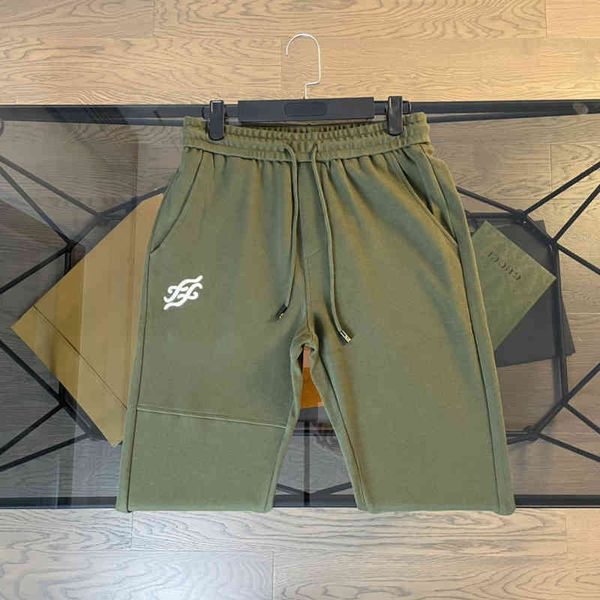 

clothing 2022 spring and summer new couple embroidery devil eye elastic casual pants for men and women outlet_rlp1, Black;white