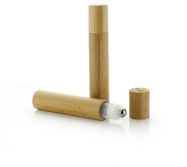 Roll Bamboo Roll Cream Roll Bamboo Roll Roller Vial Spa Oil Bamboo Garrafas por atacado