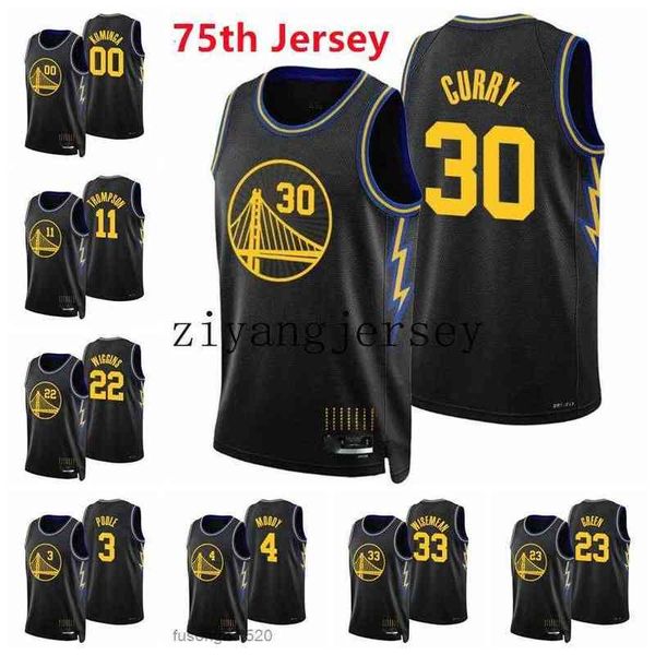 

custom printed goldenstatewarriorsmen stephen curry thompson andrew wiggins poole porter jr iguodala bjelica 75th diamond black