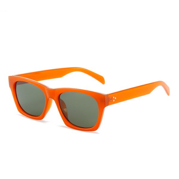 

new square sunglasses men and women retro uv400 sun glasses, White;black