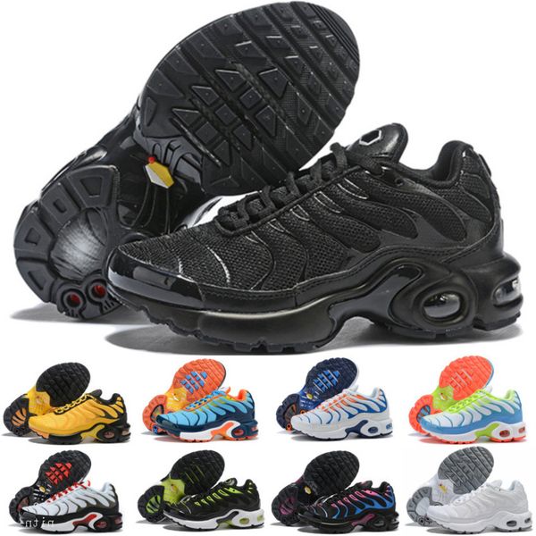 

kids boys discount girls athletic tn sneakers runing baby shoes white black sports trainers gift