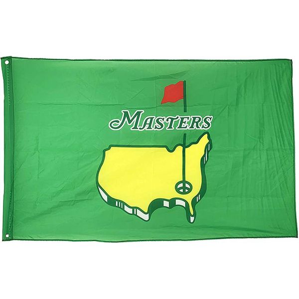 

3x5 masters pga golf sports flag 100% polyester fabric double sided printin221s