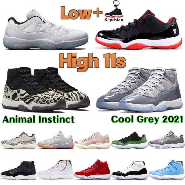 

fashion cool grey men basketball shoes 11 11s sneakers animal instinct concord 45 bred jubilee low legend blue citrus classic mens, Black