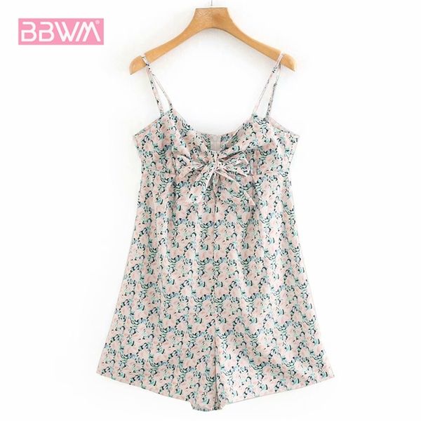 

harajuku sweet bowknot print chic women s jumpsuit french style sweet and sleeveless strapless female jumpsuit t200704, Black;white