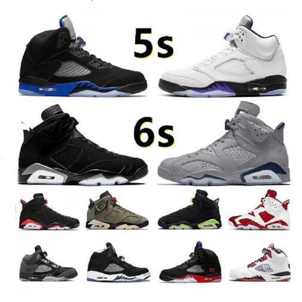 

5 5s men basketball shoes sneakers pink foam shattered backboard white x sail black muslin raging red bluebird mens sports trainers