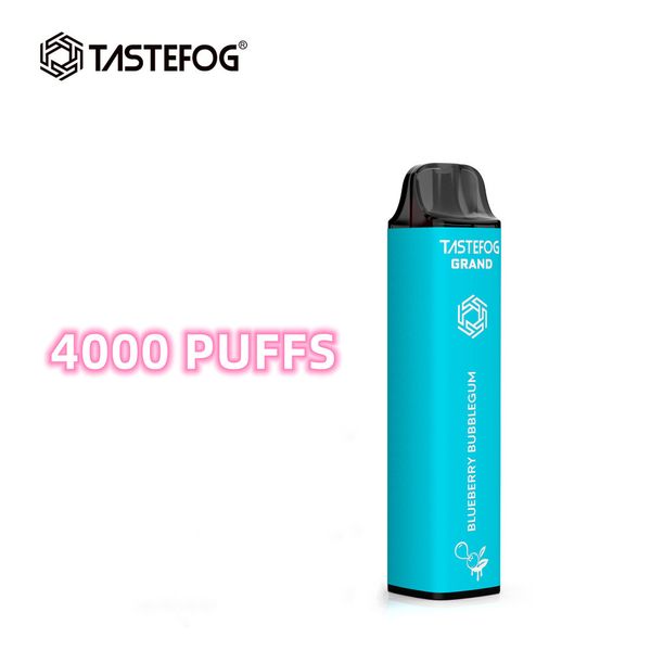 QK Tastefog Grand Hottest Sale Max 4000 Puffs Vape Bar Перезаряжаемая одноразовая эн -сигаретные вейпы настройка