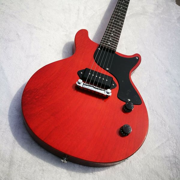 

diy brand new red 6 string electric guitar