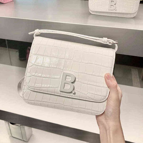 

bag luxury messenger bags purses bbalencaigas handbags 2022 designer women bags buckle crocodile bean curd bag hfh3