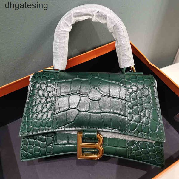 

crocodile shoulder bag b-shaped balenciga bags italy brand designers handbag designer mini 2022 hourglass