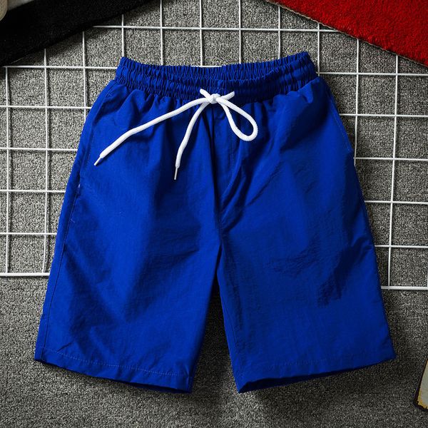 

men's pants designer summer shorts solid color 5-point underpants young couple beach quick dry casual 3-point men's sports um61, Black
