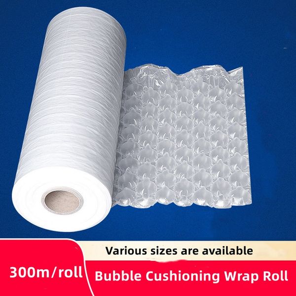 Bubble Cushioning Wrap Roll Bubble Wrap Roll Air Bag Dunnage Bag Adesivi fragili Forniture di imballaggio per spedizioni in movimento per carichi pesanti Multi-size