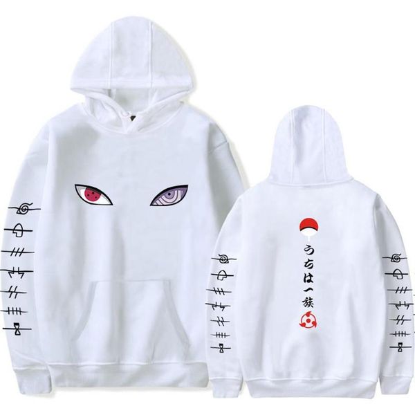 

men's hoodies & sweatshirts fashion design anime hoodie sweatshirt men women pullovers kids uzumaki akatsuki sakura clothes c3130, Black