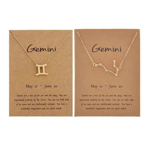 

pendant necklaces zodiac necklace for women 12 constellation sign horoscope j ameci, Silver