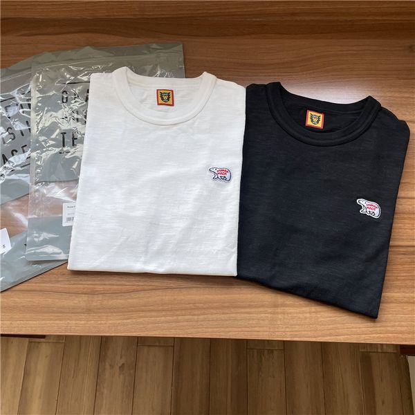 

embroidered t shirt men women 1 casual t-shirts tee, White;black