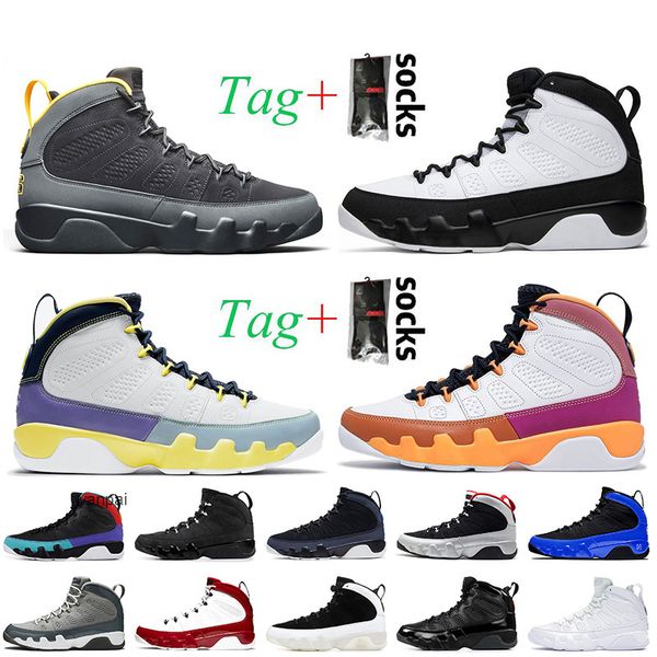 

2021 jumpman 9 9s mens basketball shoes university gold blue change the world gym red iridescent oregon ducks men trainers jordon