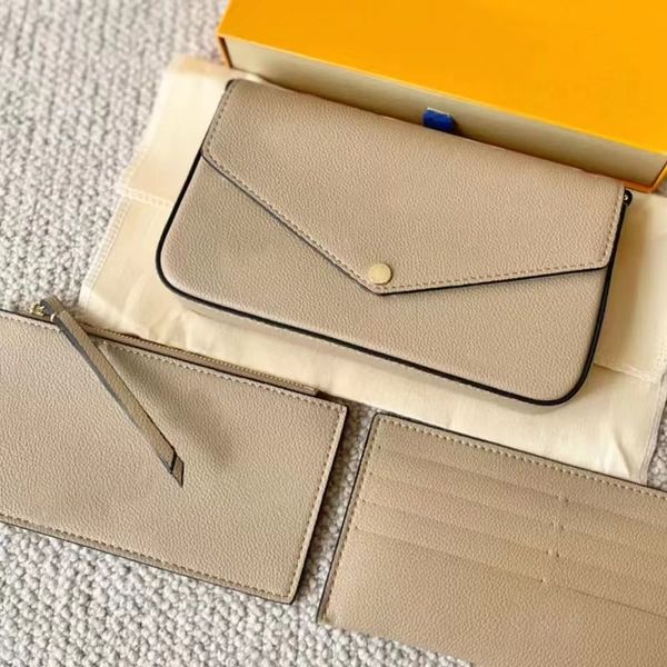

classic women shoulder bag purse kawaii zipper genuine leather chain hasp three pic teenager school casual cross body messenger vintage enve
