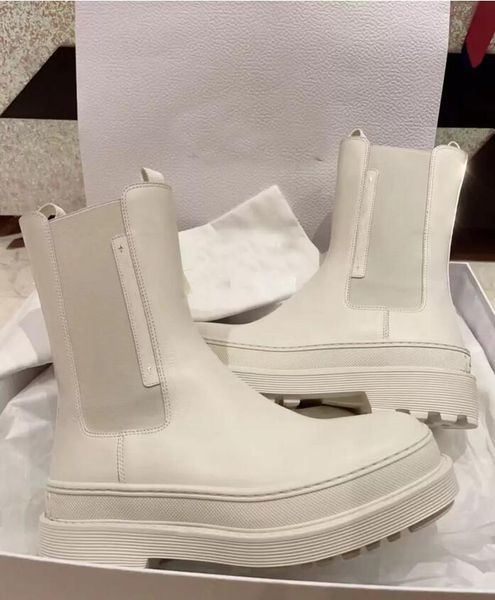 

high women designer trial ankle boots lady luxury martin boot outdoor winter leather flat sneakers with box size eur 34-42, Black