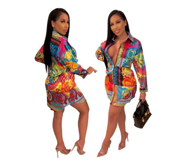 

casual dresses europe runway designer dress women's puff sleeve v-neck floral printed embroidery button resort, Black;gray