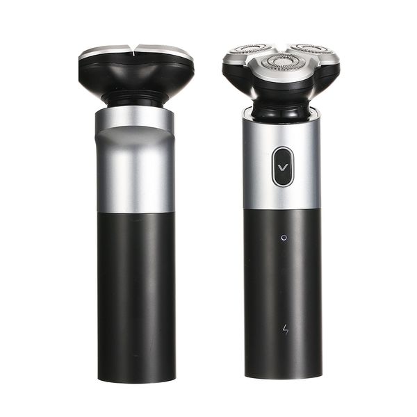 VGR Electric Shaver Professional Beard Beaver Rotary Triple Blade Trimmer Trimmer Washable Ipx7 Перезаряжаемая бритва для мужчин V-343